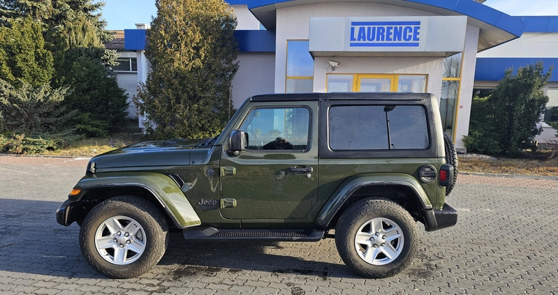 Jeep Wrangler cena 145000 przebieg: 33000, rok produkcji 2021 z Grudziądz małe 137